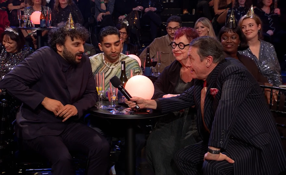 Jools Holland and Nish Kumar