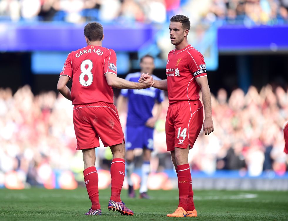Jordan Henderson Steven Gerrard Saudi