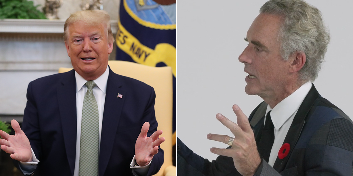 NextImg:Jordan Peterson backs Trump but admits ex-President ‘isn’t preferred candidate’