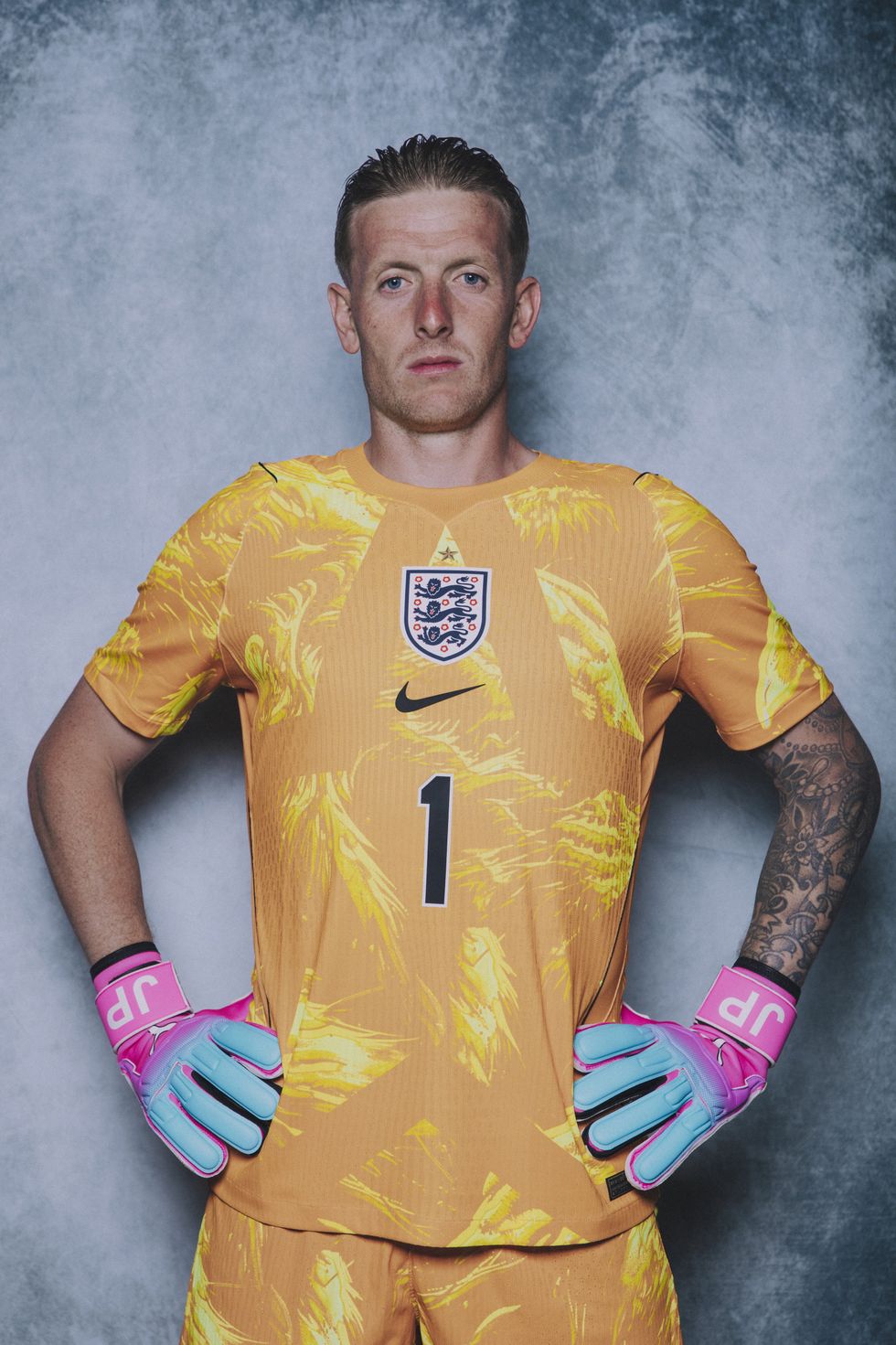 Jordan Pickford, born and bred in Sunderland, appeared to catch the sun in Florida, too
