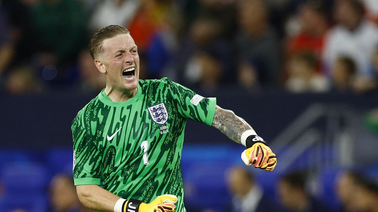 Jordan Pickford England Serbia