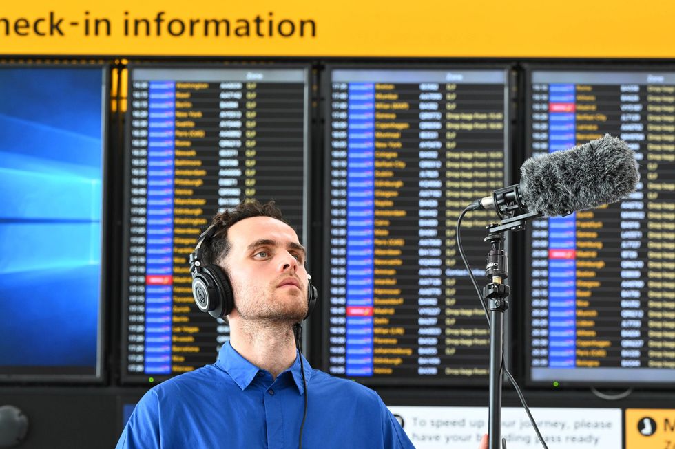 Jordan Rakei at Heathrow