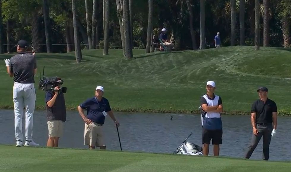 Jordan Spieth avoided the media after Thursday's round