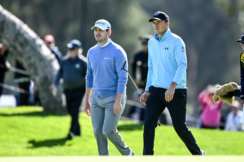 Jordan Spieth had been in contention after the first round