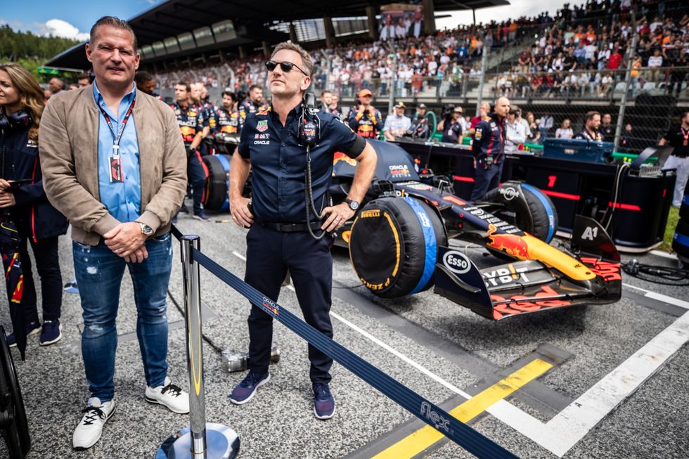 Jos Verstappen Christian Horner