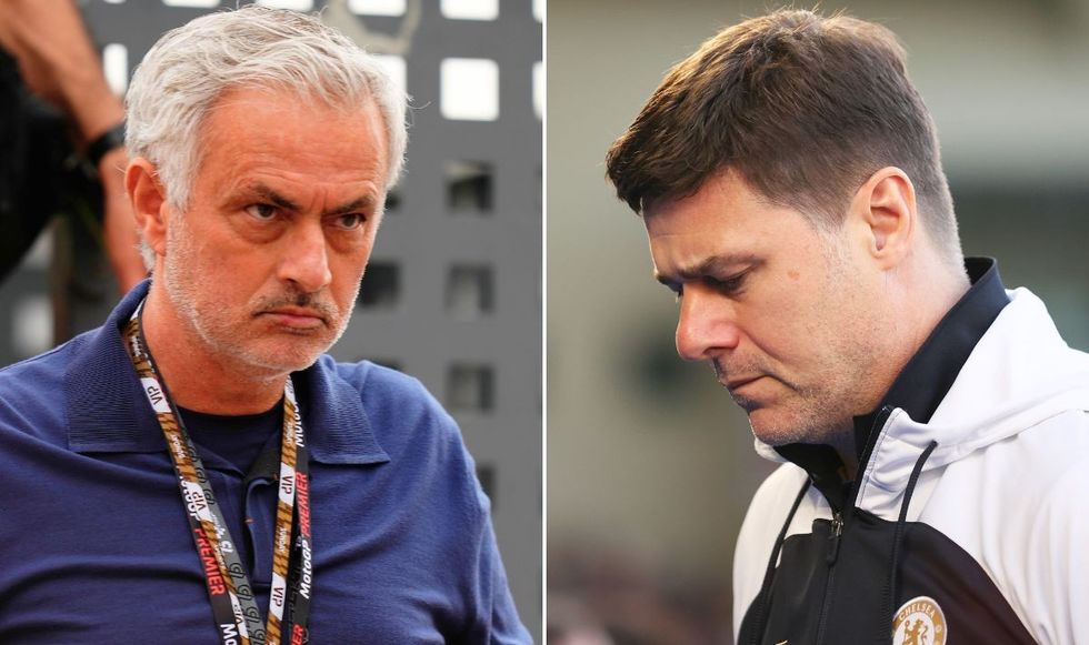 Jose Mourinho and Mauricio Pochettino