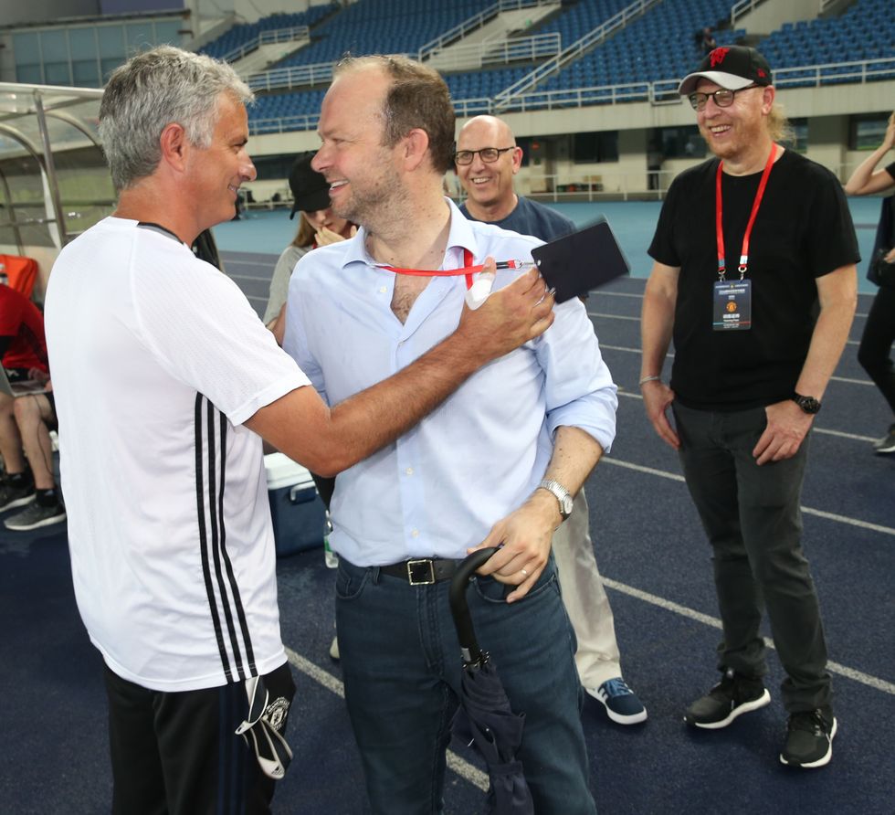 Jose Mourinho Ed Woodward man Utd