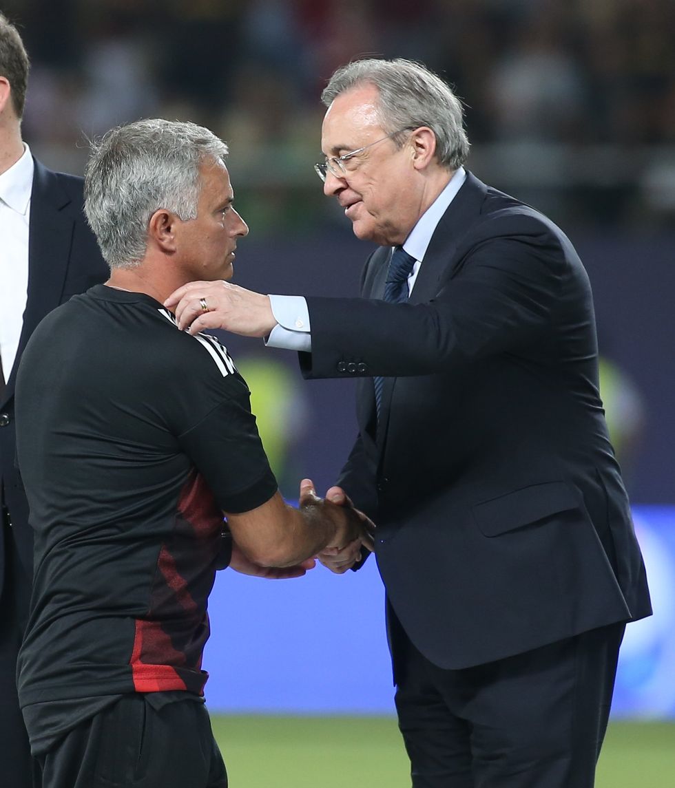 Jose Mourinho Florentino Perez