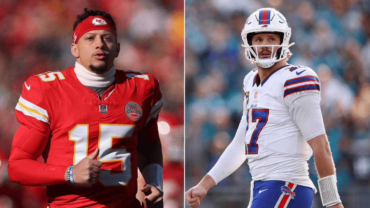Josh Allen and Patrick Mahomes