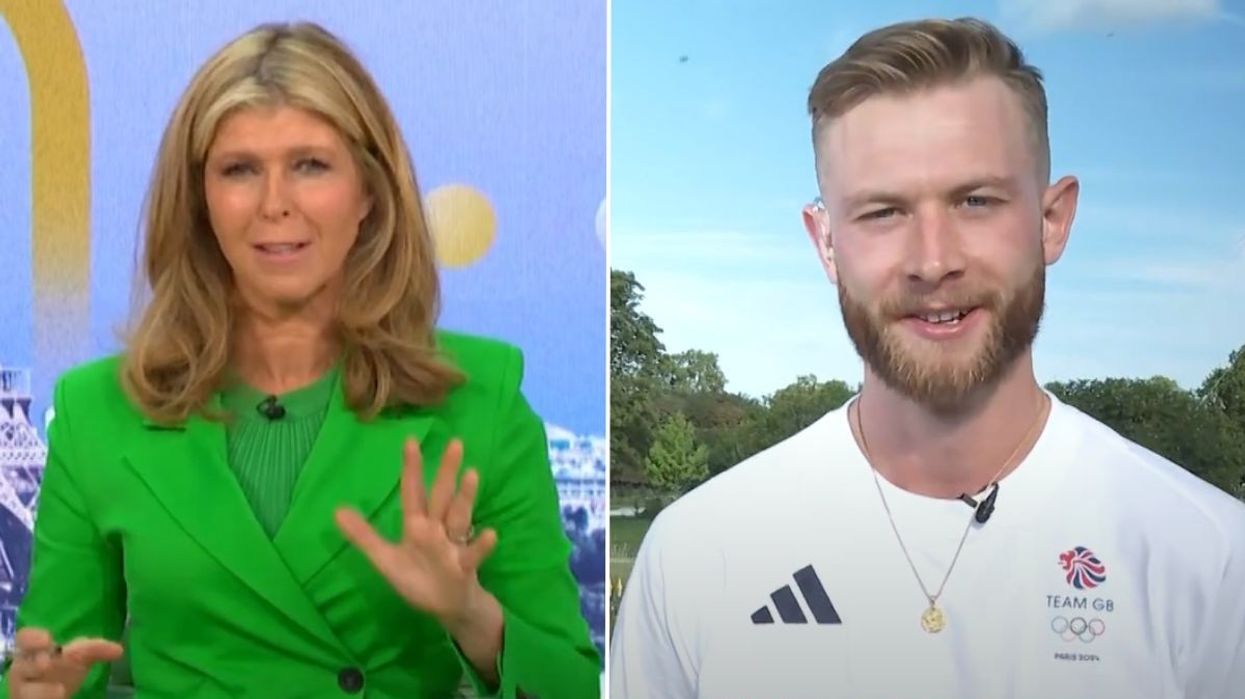 Josh Kerr corrected Kate Garraway