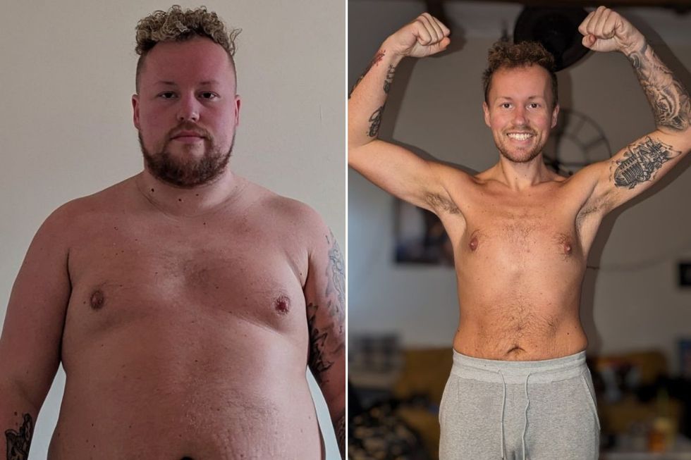 Joshua Hilton before and after