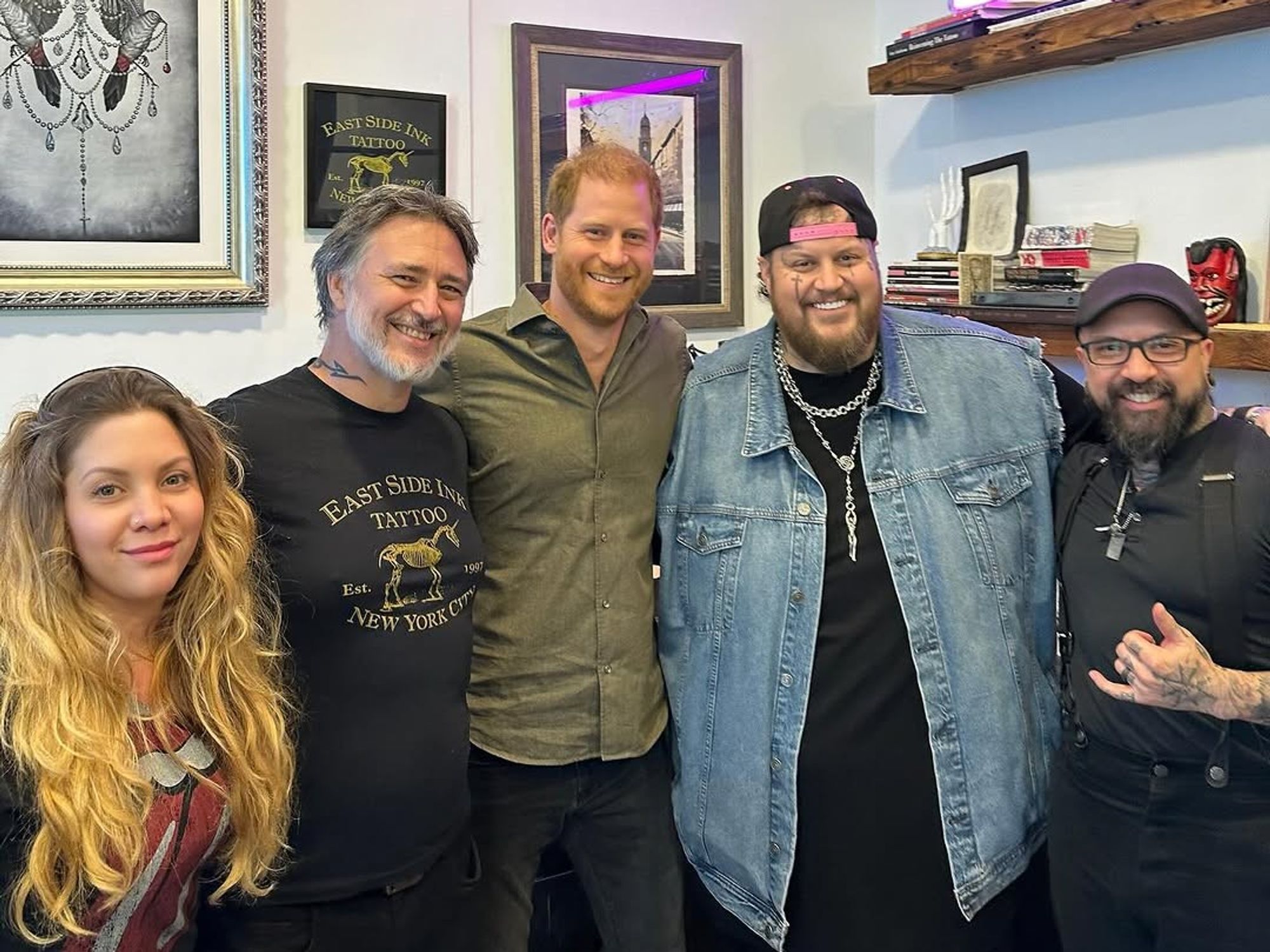 Joshua Lord, Prince Harry, Jelly Roll