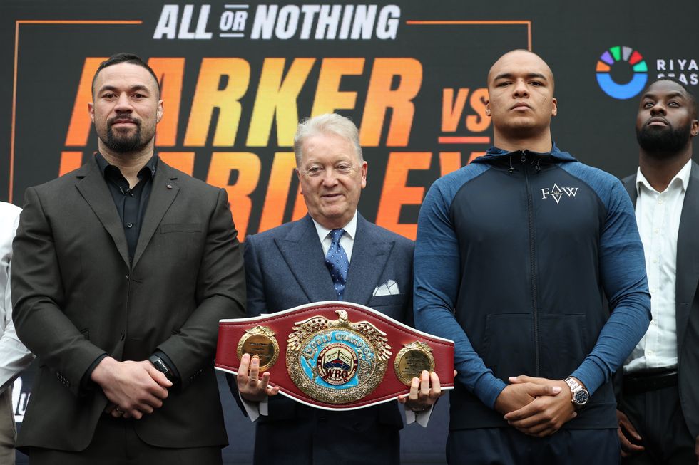 Jospeh Parker, Fabio Wardley, Frank Warren