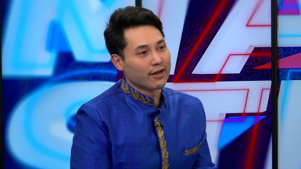 Journalist and author Andy Ngo speaking on GB News