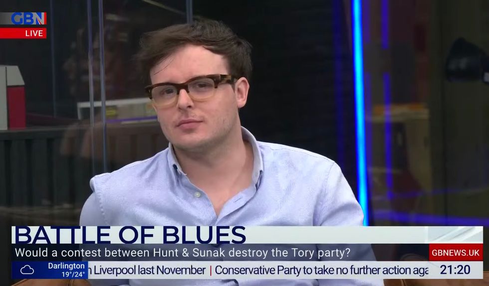 Journalist Benjamin Butterworth expressed Labour's concerns if Ms Mordaunt was announced as the next leader