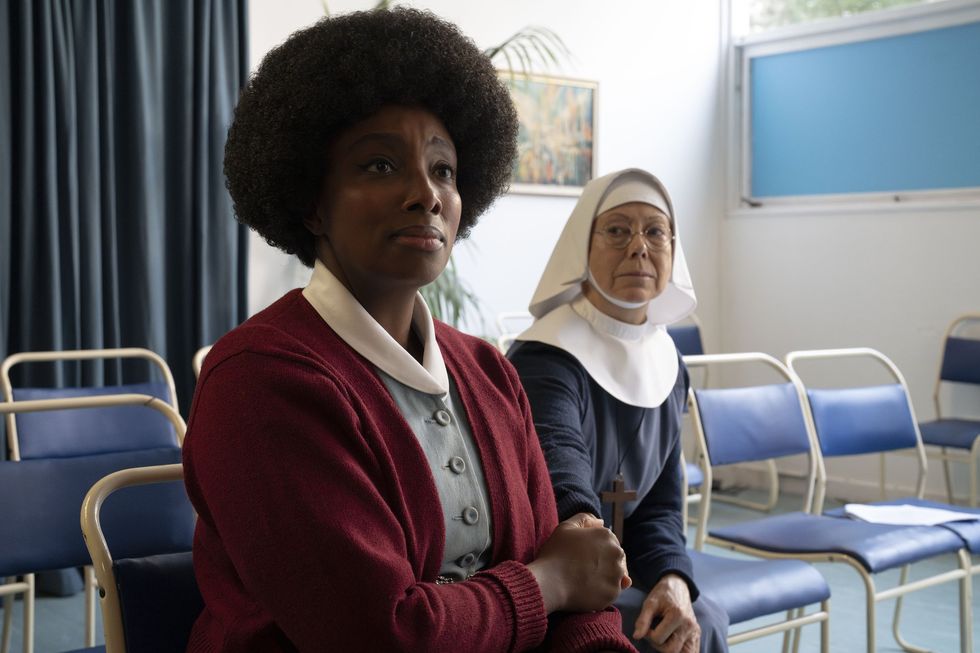 Joyce Highland (RENEE BAILEY), Sister Julienne (JENNY AGUTTER)