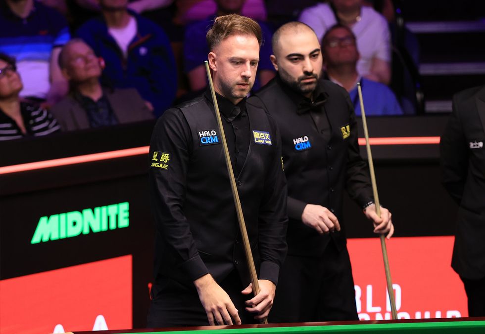 Judd Trump praised Hossein Vafaei following his exit from the World Snooker Championship