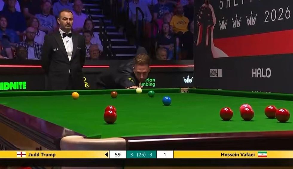 Judd Trump vs Hossein Vafaei was cut off on the BBC, sparking fury from viewers