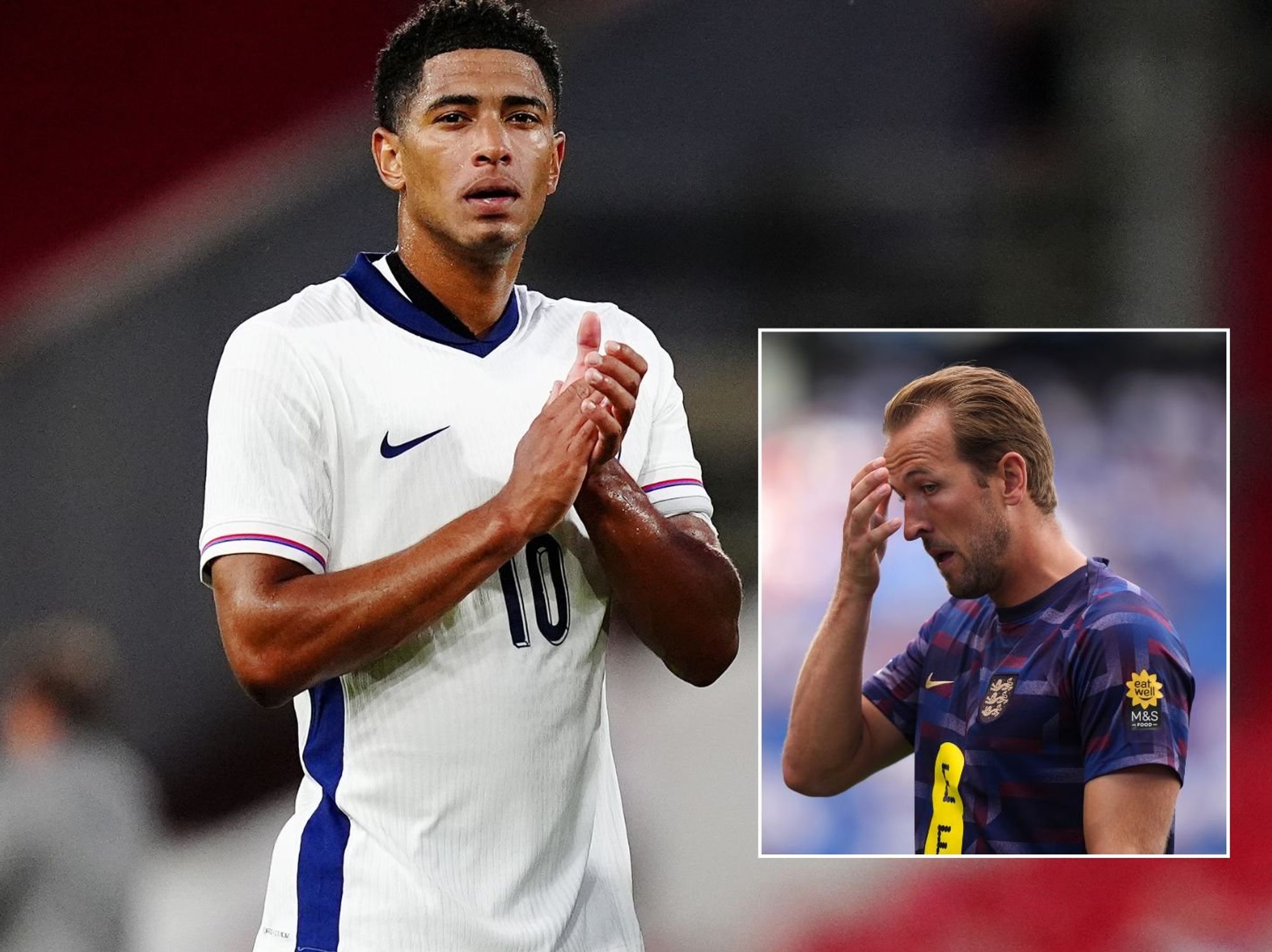 Jude Bellingham and Harry Kane