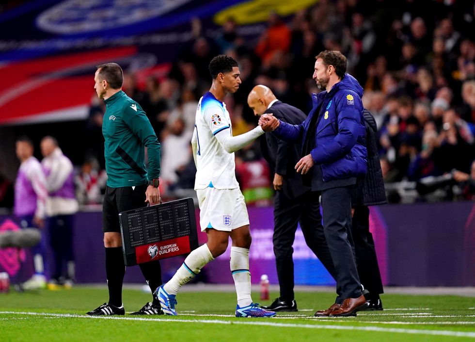Jude Bellingham England Italy Gareth Southgate