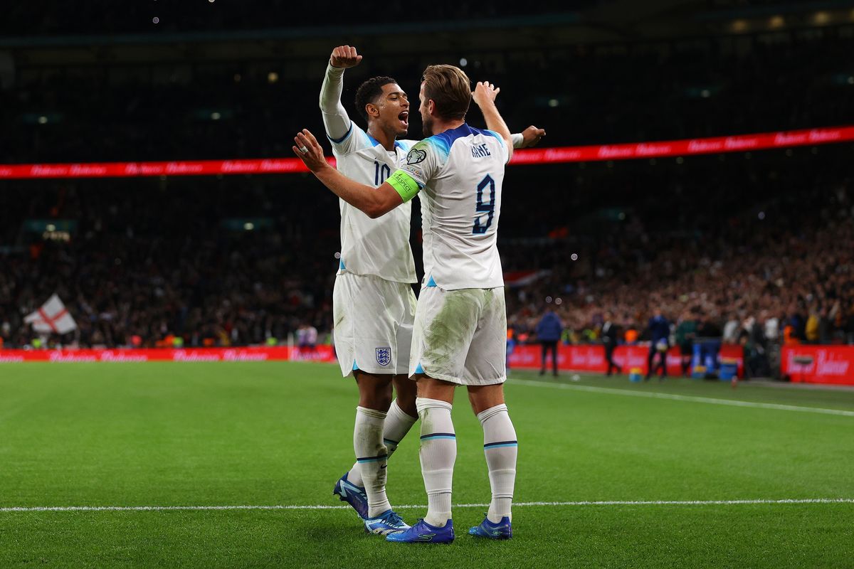 Jude Bellingham and Harry Kane two great sources of English pride as duo dazzle abroad
