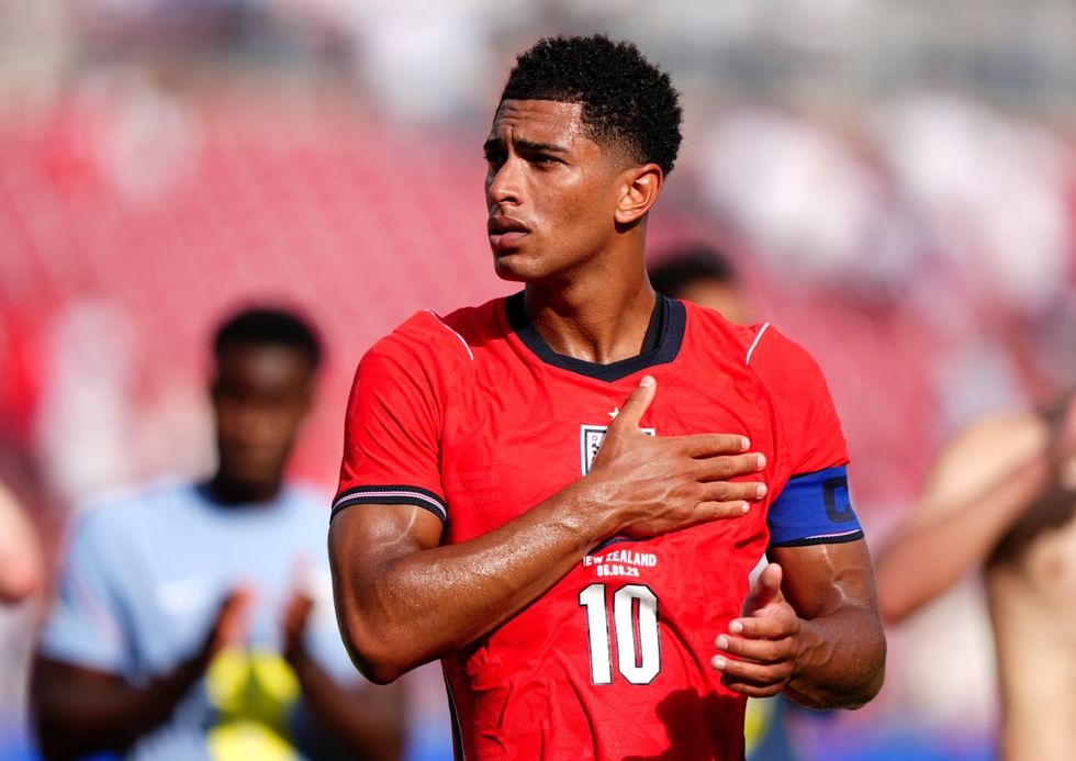 Jude Bellingham has insisted he's 'feeling good' after a few injuries for Real Madrid this season, having impressed off the bench in England's narrow 1-0 victory over New Zealand in Tampa on Saturday night