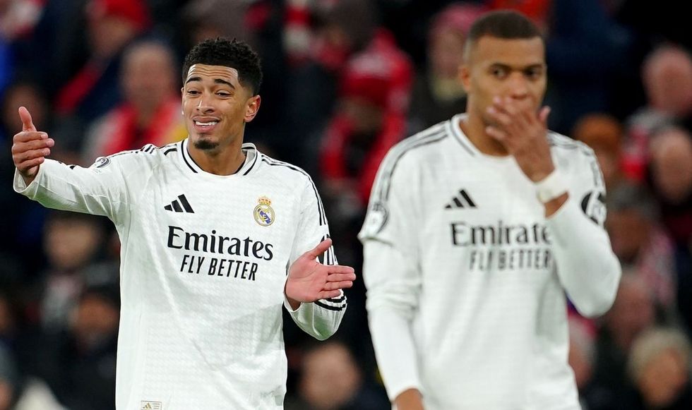 Jude Bellingham has jumped to the defence of Kylian Mbappe