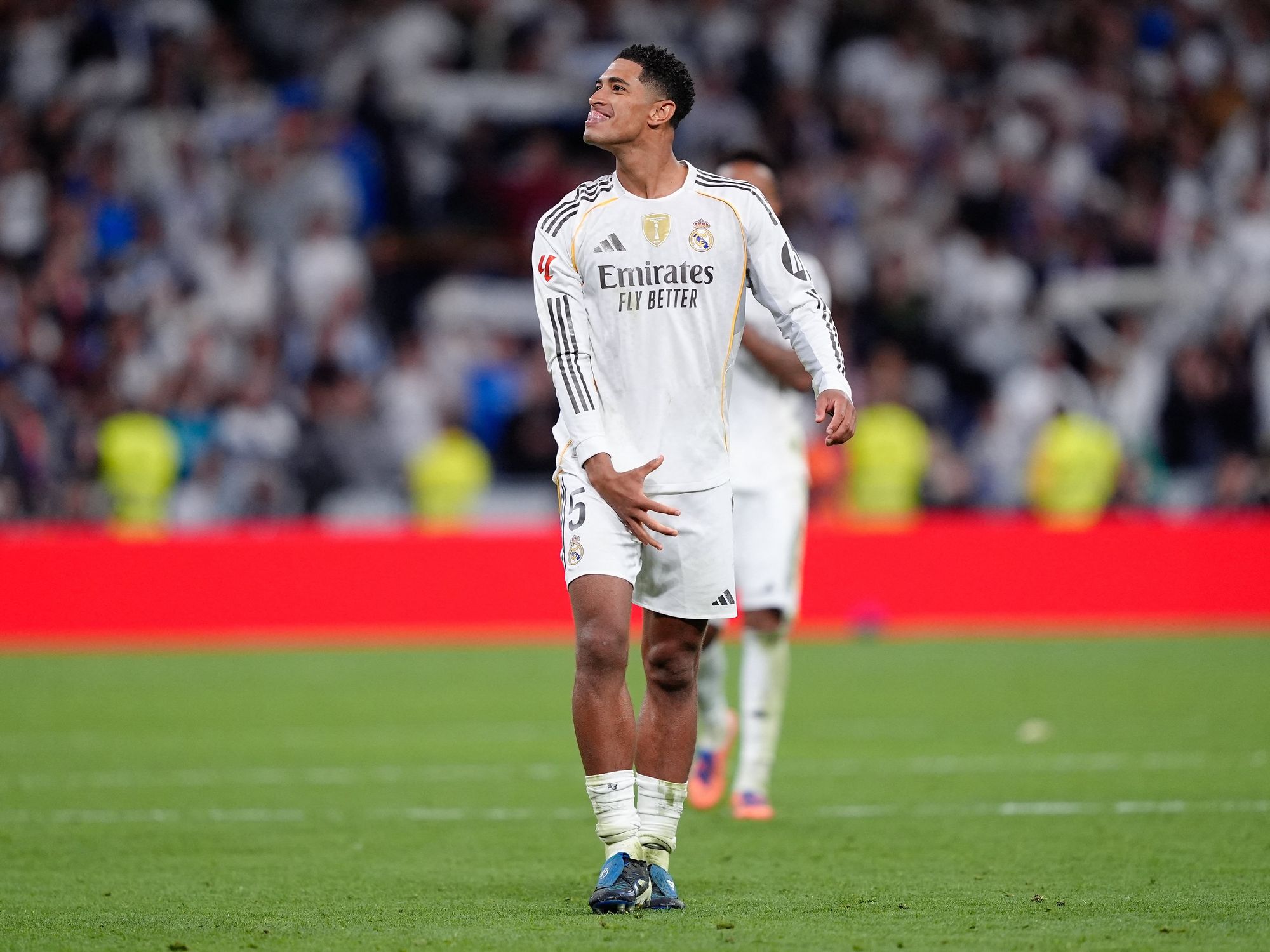 Jude Bellingham has reignited controversy in Spain after repeating the same gesture that previously landed him in trouble with Uefa during Euro 2024