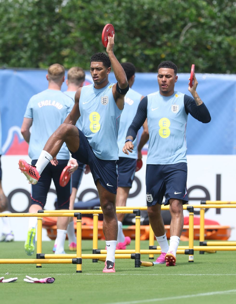 Jude Bellingham was put through his paces in Florida as he looks to become a key player for England at this summer's World Cup