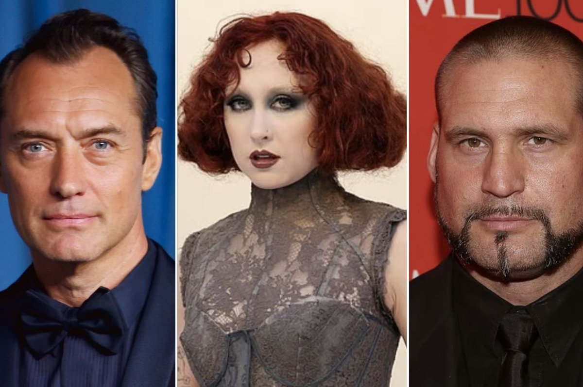 Jude Law, Chappel Roan and Pascal Duvier