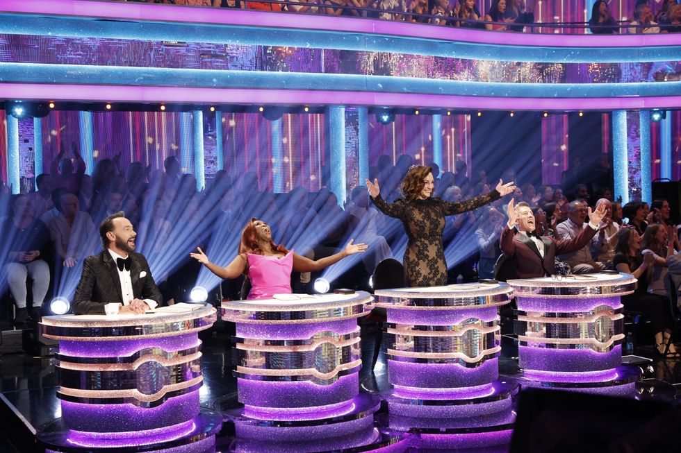 Judges Craig Revel Horwood, Motsi Mabuse, Shirley Ballas and Anton Du Beke