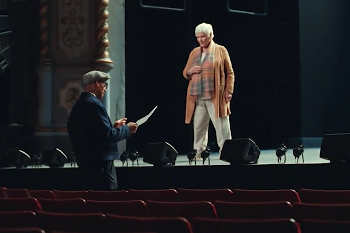 Judi Dench and Jay Blades