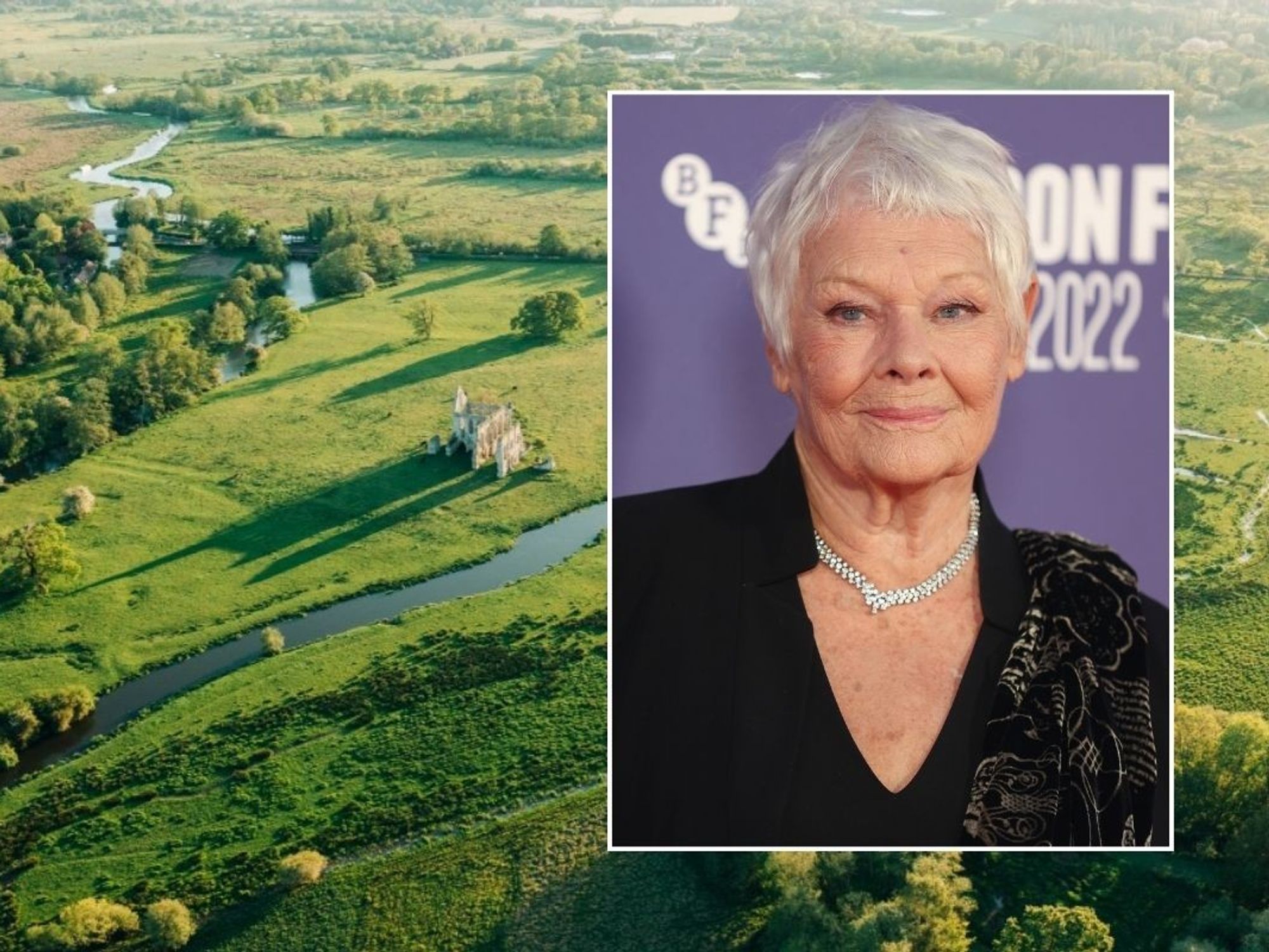 Judi Dench countryside