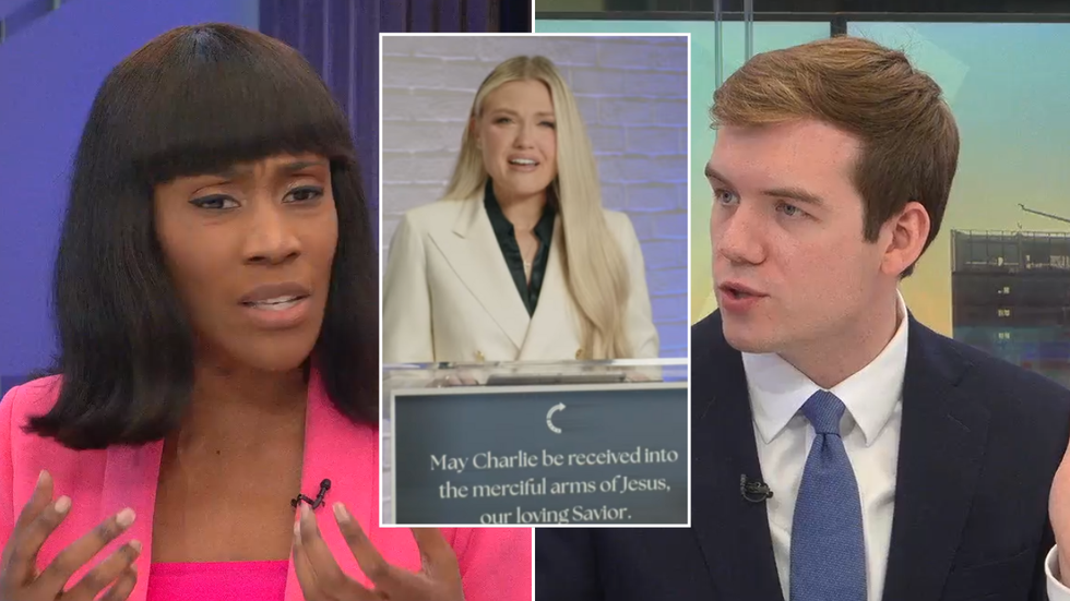 Judita DaSilva, Erika Kirk and Charlie Peters