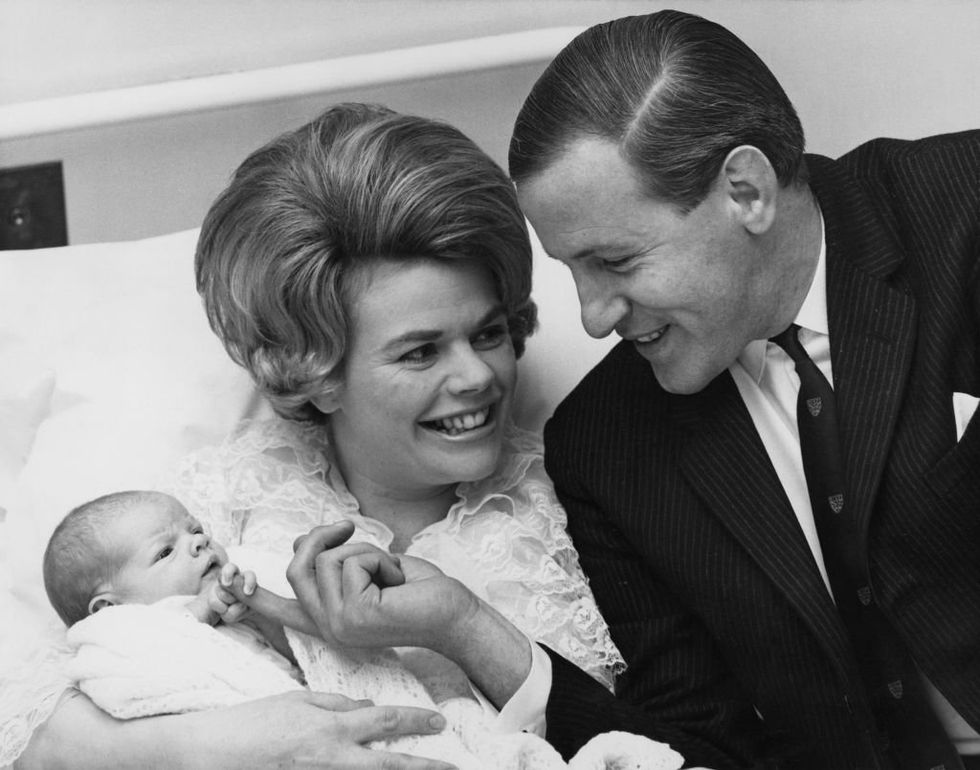 Judith Chalmers and Neil Durden-Smith