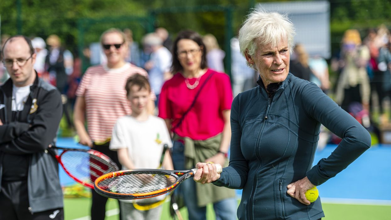 Judy Murray is looking forward to seeing her two sons playing doubles together