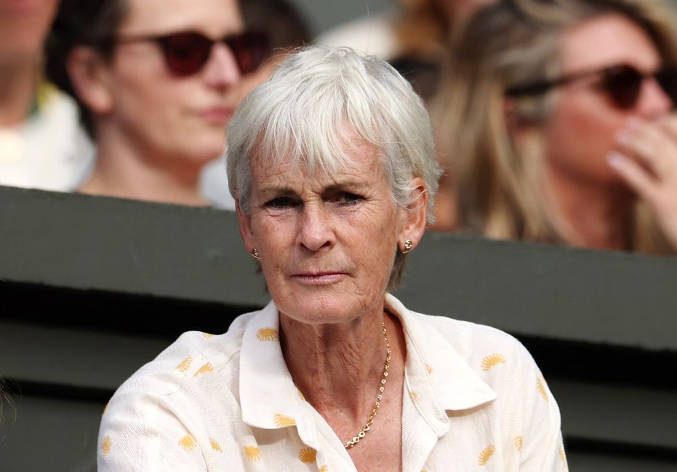 Judy Murray issued a blunt response online