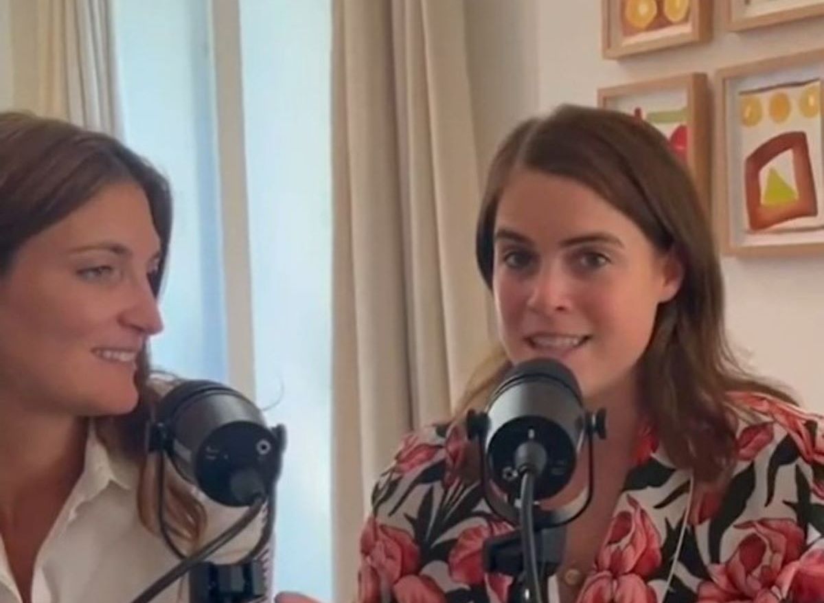 Julia de Boinville and Princess Eugenie