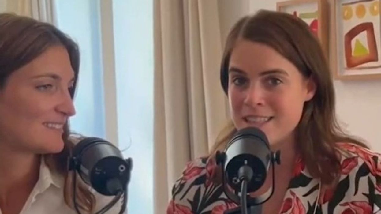 Julia de Boinville and Princess Eugenie