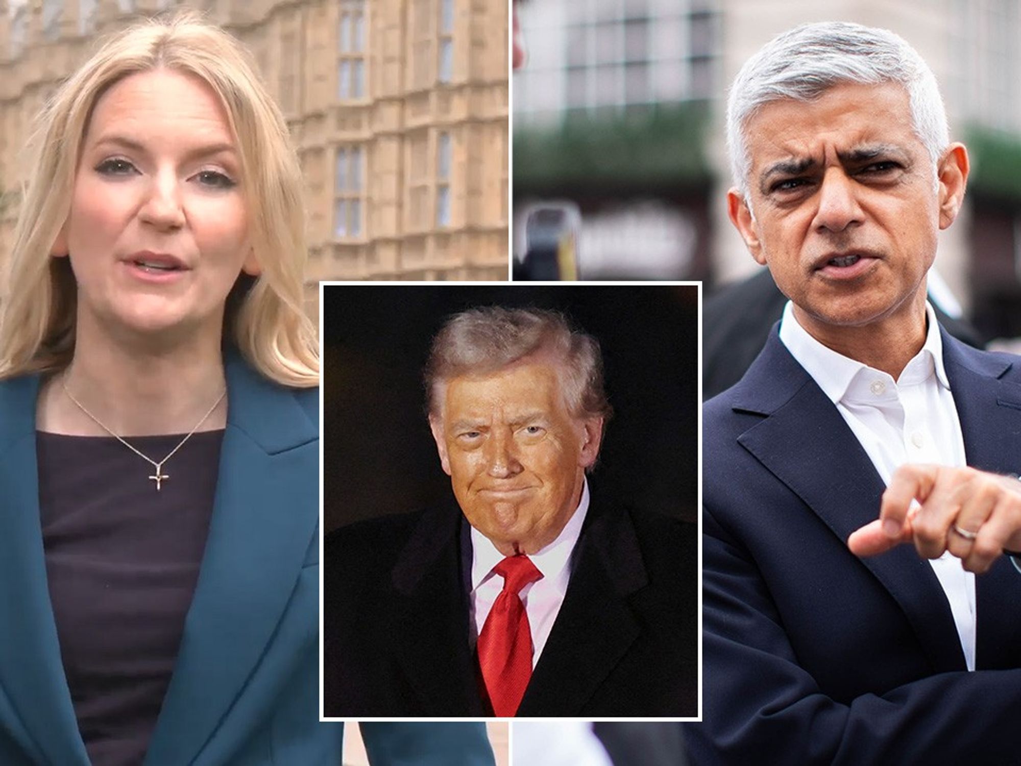 Julia Lopez, Donald Trump, Sadiq Khan