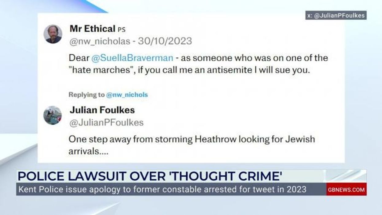 'National embarrassment!' Suella Braverman blasts 'woke policing' after pensioner arrested for 'thought crime' tweet