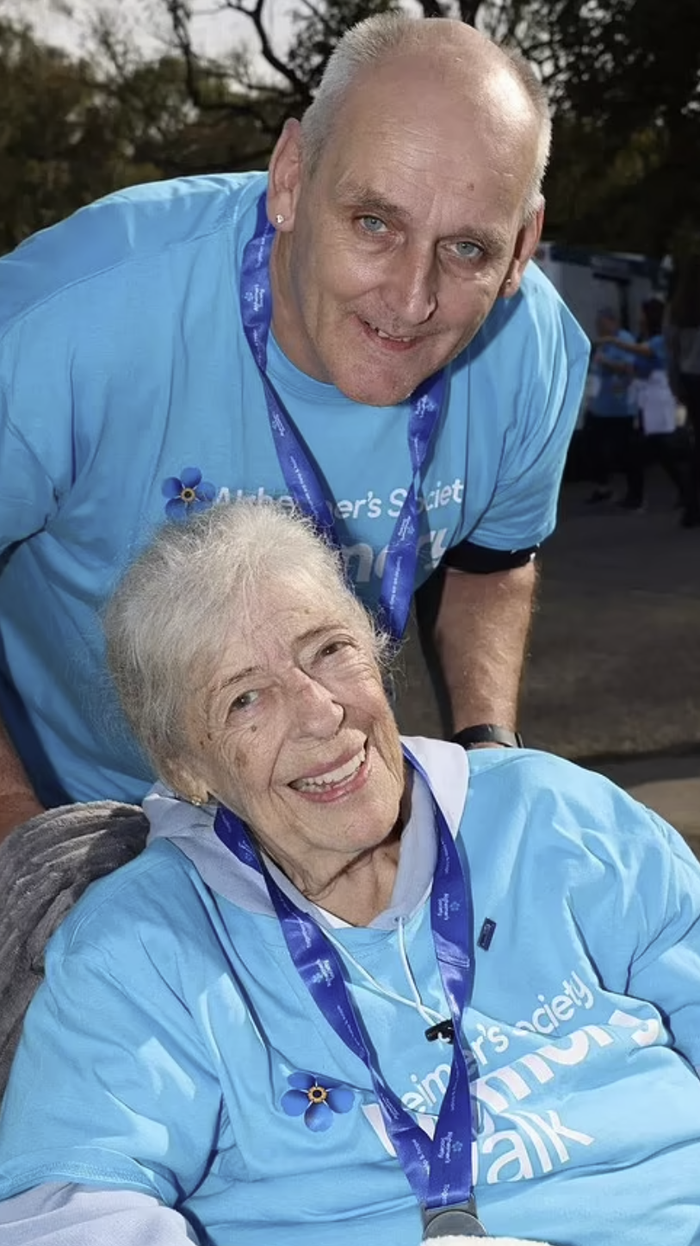 Julie Goodyear and Scott Brand