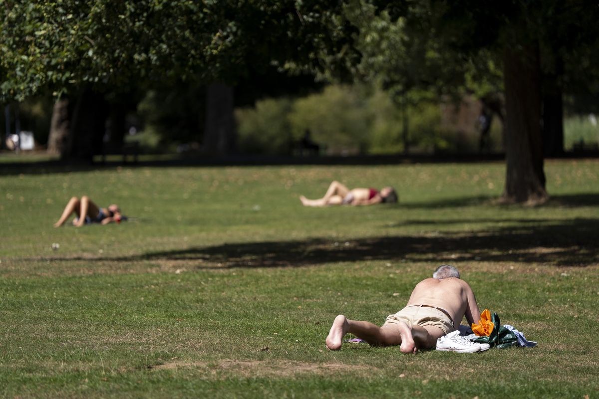July saw temperatures exceed 34C