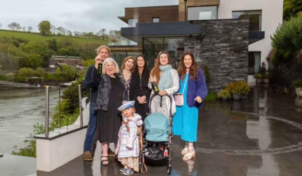 June Smith and her family