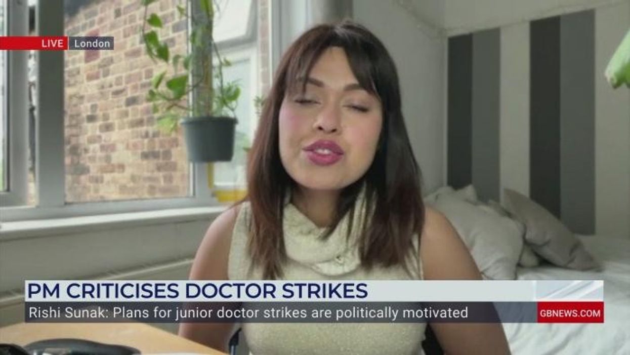 ‘Answer the question!’ Andrew Pierce GRILLS junior doctor over ‘political’ strike: ‘Oh COME on!’