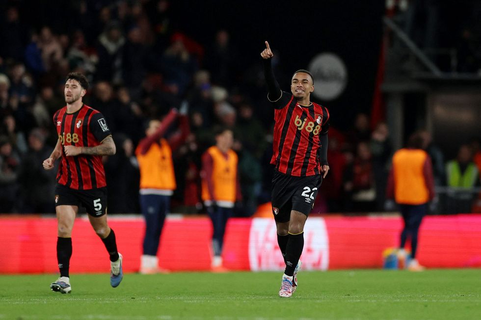Junior Kroupi came off the bench to grab a goal for Bournemouth