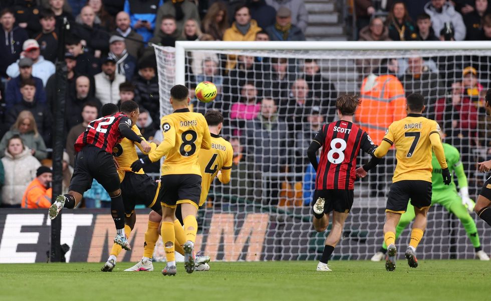 Junior Kroupi scored a stunning strike to give Bournemouth the lead