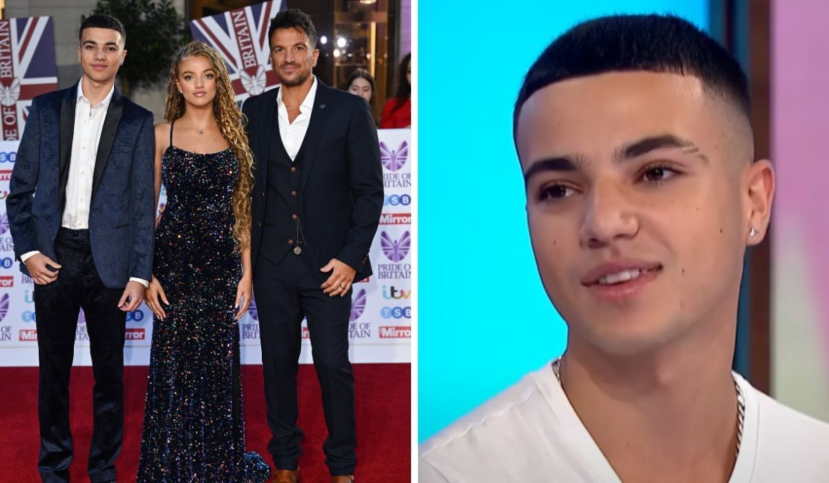 Junior, Princess and Peter Andre