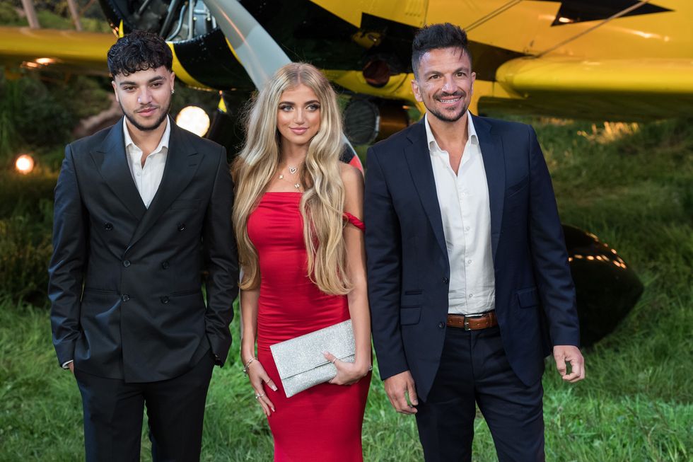 Junior, Princess and Peter Andre