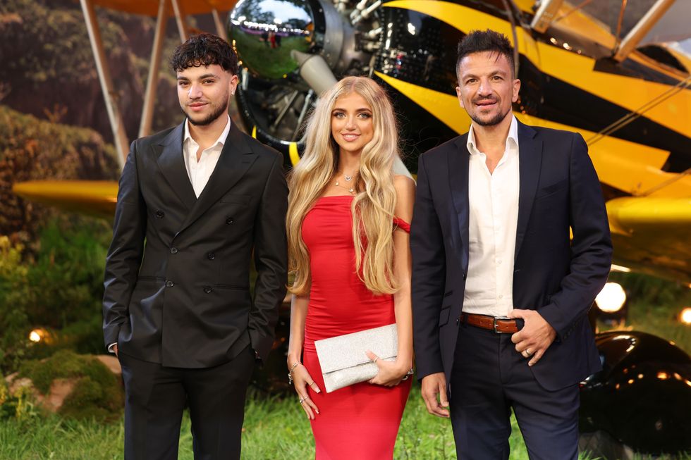 Junior, Princess and Peter Andre